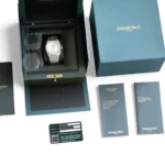 Audemars Piguet Royal Oak 15500ST 2021 factory stickered Brand New full set with box and papers for sale at Calibre24 Luxury Watches Perth Australia