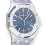 Audemars Piguet Royal Oak 15550ST Blue Dial 37mm 2024 Like-new condition full set with box and papers for sale at Calibre24 Luxury Watches Perth Australia