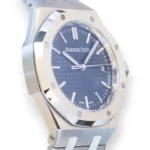 Audemars Piguet Royal Oak 15550ST Blue Dial 37mm 2024 Like-new condition full set with box and papers for sale at Calibre24 Luxury Watches Perth Australia
