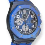 Audemars Piguet Royal Oak Offshore 26405CE Ceramic Smoked Blue 2021 Mint Condition full set with box and papers for sale at Calibre24 Luxury Watches Perth Australia