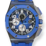 Audemars Piguet Royal Oak Offshore Ceramic Smoked Blue Audemars Piguet Royal Oak Offshore 26405CE Ceramic Smoked Blue 2021 Mint Condition full set with box and papers for sale at Calibre24 Luxury Watches Perth Australia