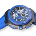 Audemars Piguet Royal Oak Offshore 26405CE Ceramic Smoked Blue 2021 Mint Condition full set with box and papers for sale at Calibre24 Luxury Watches Perth Australia