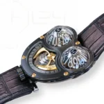 MB&F HM03 Poison Dart Black Frog Hour Glass Limited Edition zirconium 2017 Excellent Condition Collectors full set with box and papers for sale at Calibre24 Luxury Watches Perth Australia