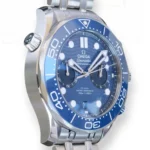 Omega Seamaster Diver 300m Blue dial Brand New 2025 model full set with box and papers for sale at Calibre24 Luxury Watches Perth Australia