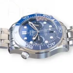 Omega Seamaster Diver 300m Blue dial Brand New 2025 model full set with box and papers for sale at Calibre24 Luxury Watches Perth Australia