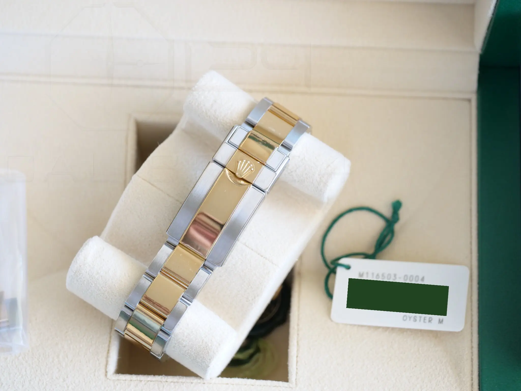 Rolex Cosmograph Daytona 116503 two tone Black Dial Excellent condition 2018 full set with box and papers for sale at Calibre24 Luxury Watches Perth Australia