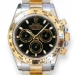 Rolex Cosmograph Daytona 116503 two tone Black Dial Excellent condition 2018 full set with box and papers for sale at Calibre24 Luxury Watches Perth Australia