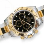 Rolex Cosmograph Daytona 116503 two tone Black Dial Excellent condition 2018 full set with box and papers for sale at Calibre24 Luxury Watches Perth Australia