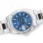 Rolex Datejust 36 Blue Dial Fluted Bezel Oyster Bracelet DJ36 126234 Brand New Factory Stickers 2025 model full set with box and papers for sale at Calibre24 Luxury Watches Perth Australia