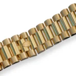 Rolex Day Date 40 Champagne 228238 Baguette dial 2023 New and unworn full set with box and papers for sale at Calibre24 Luxury Watches Perth Australia