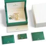 Rolex Day Date 40 Champagne 228238 Baguette dial 2023 New and unworn full set with box and papers for sale at Calibre24 Luxury Watches Perth Australia