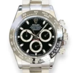 Rolex Cosmograph Daytona 116500LN Black Dial Mint Condition 2022 full set with box and papers for sale at Calibre24 Luxury Watches Perth Australia
