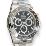 Rolex Cosmograph Daytona 116500LN Black Dial Mint Condition 2022 full set with box and papers for sale at Calibre24 Luxury Watches Perth Australia