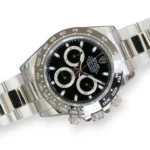 Rolex Cosmograph Daytona 116500LN Black Dial Mint Condition 2022 full set with box and papers for sale at Calibre24 Luxury Watches Perth Australia