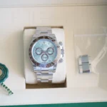 Rolex Daytona Platinum 126506 Platona 2024 like new Condition full set with box and papers for sale at Calibre24 Luxury Watches Perth Australia