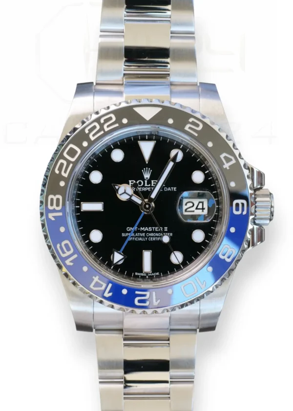 Rolex GMT Master II Batman 116710BLNR Rolex GMT Master II Batman 116710BLNR 2016 Excellent Condition full set with box and papers for sale at Calibre24 Luxury Watches Perth Australia