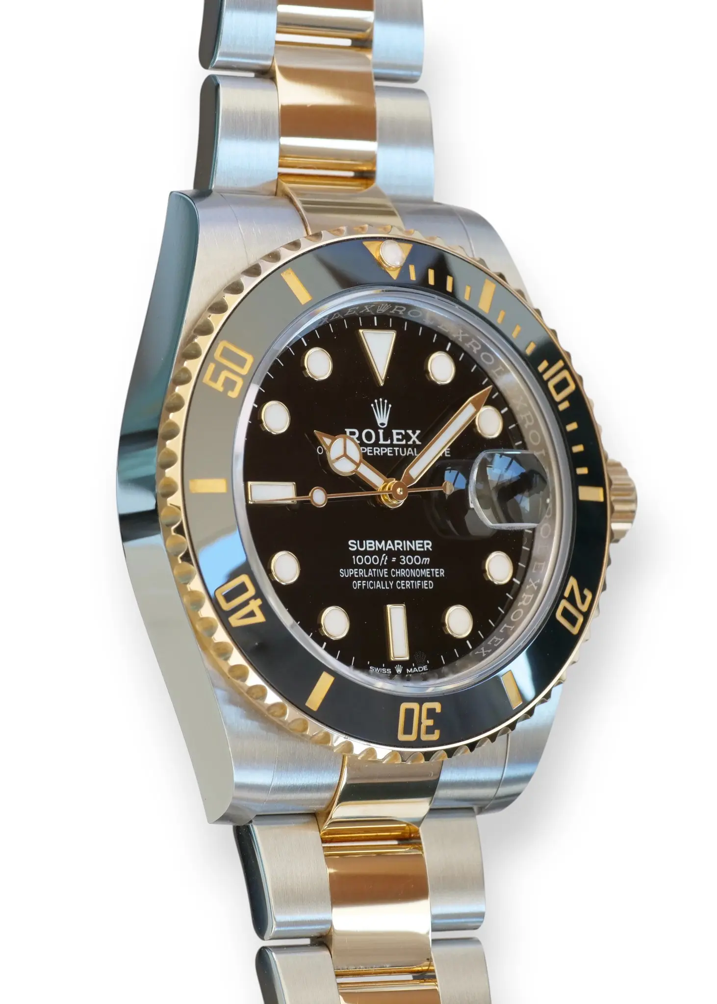 Rolex Submariner Blacksy 126613LN two tone 2023 Mint full set with box and papers for sale at Calibre24 Luxury Watches Perth Australia