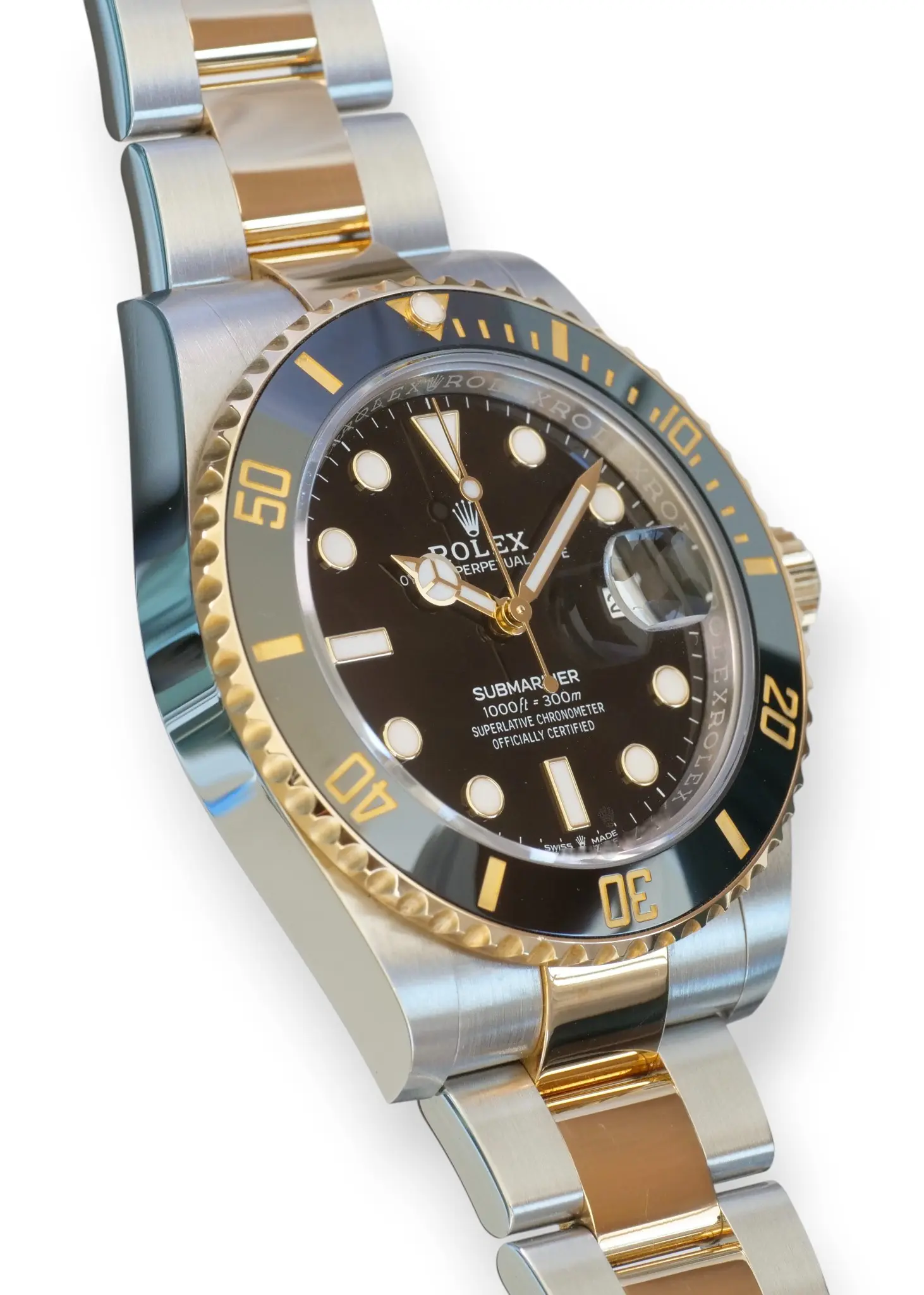 Rolex Submariner Blacksy 126613LN two tone 2023 Mint full set with box and papers for sale at Calibre24 Luxury Watches Perth Australia