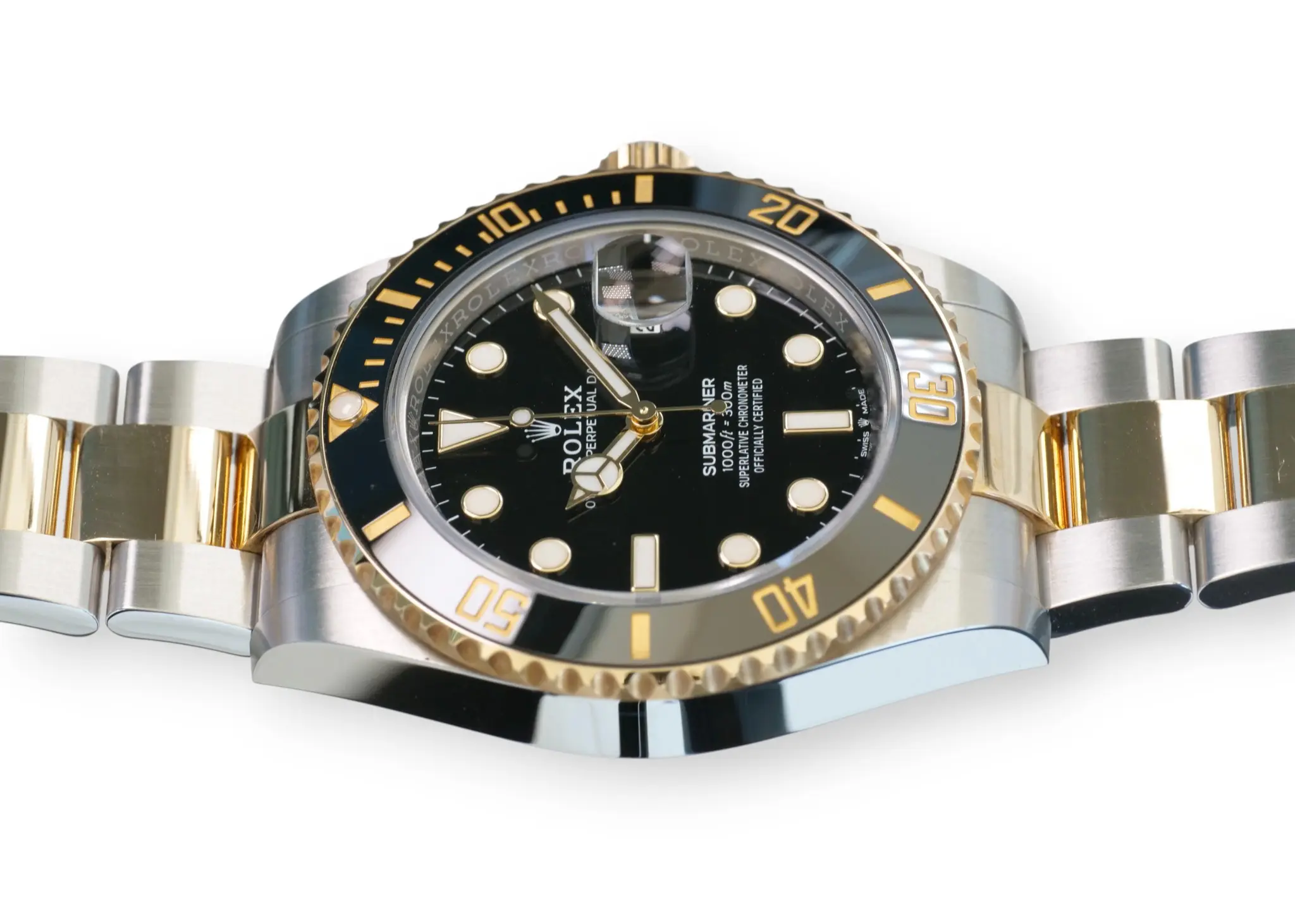 Rolex Submariner Blacksy 126613LN two tone 2023 Mint full set with box and papers for sale at Calibre24 Luxury Watches Perth Australia