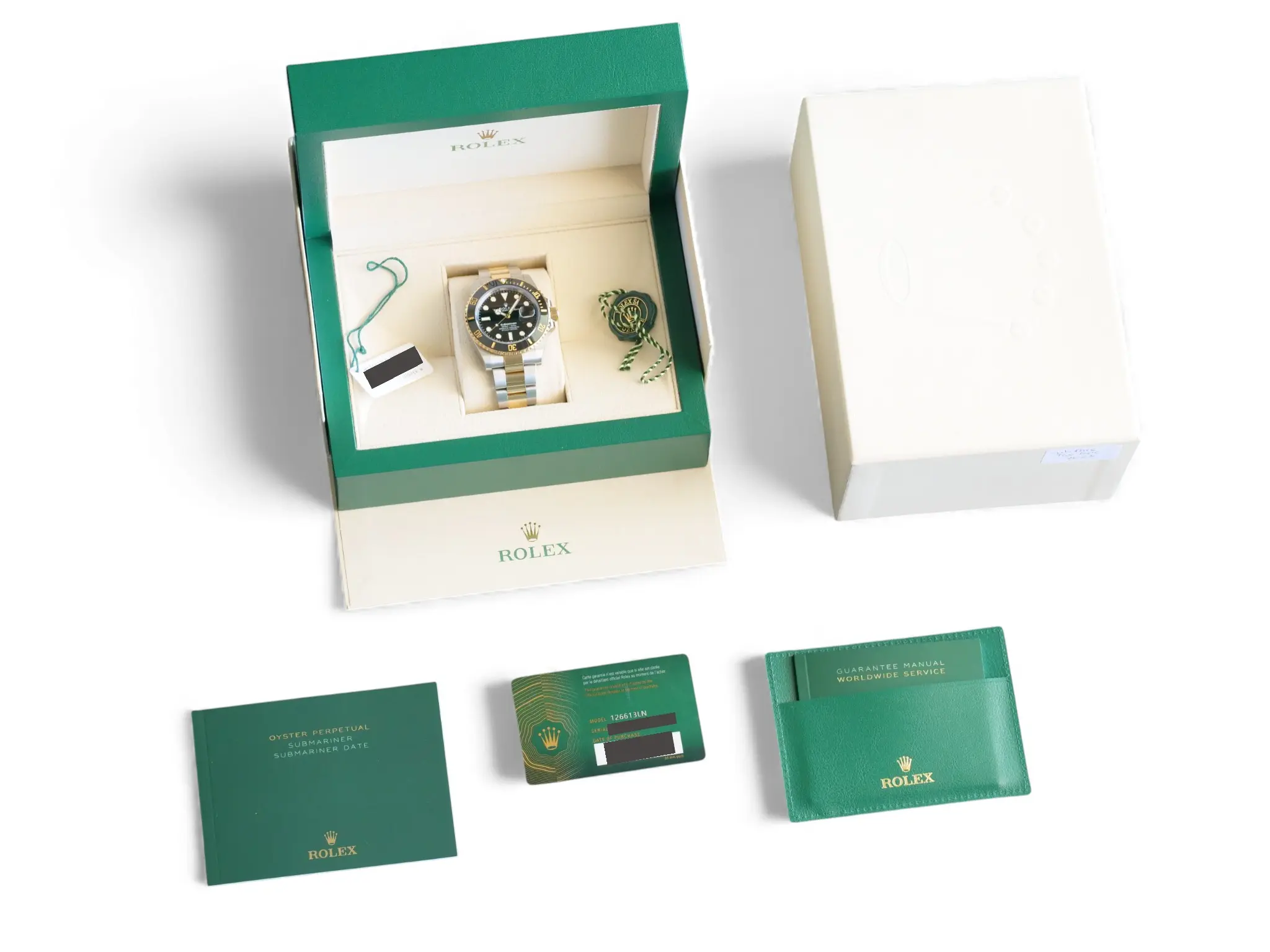 Rolex Submariner Blacksy 126613LN two tone 2023 Mint full set with box and papers for sale at Calibre24 Luxury Watches Perth Australia