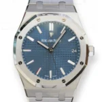 Audemars Piguet Royal Oak 41 blue dial15500ST Blue Dial Botutique Exclusive Dial Mint 2021 full set with box and papers available at Calibre24 Luxury Watches Perth Australia 18