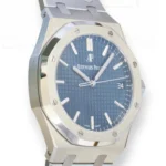 Audemars Piguet Royal Oak Blue Dial 15500ST Blue Dial Botutique Exclusive Dial Mint 2021 full set with box and papers available at Calibre24 Luxury Watches Perth Australia 18