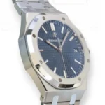 Audemars Piguet Royal Oak Blue Dial 15500ST Blue Dial Botutique Exclusive Dial Mint 2021 full set with box and papers available at Calibre24 Luxury Watches Perth Australia 18