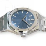 Audemars Piguet Royal Oak Blue Dial 15500ST Blue Dial Botutique Exclusive Dial Mint 2021 full set with box and papers available at Calibre24 Luxury Watches Perth Australia 18