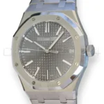 Audemars Piguet Royal Oak 15510ST Grey Dial Band New Unworn 2025 full set with box and papers available at Calibre24 Luxury Watches Perth Australia