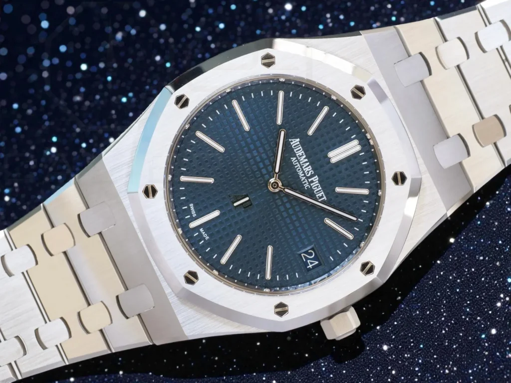 Audemars Piguet Royal Oak Extra-thin Jumbo 16202ST review at Calibre24 Luxury Watches Perth Australia