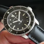 Blancpain Fifty Fathoms Nageurs de Combat model 5015E 1130 B52A Brand New Old Stock 2019 full set with box and papers available at Calibre24 Luxury Watches Perth Australia