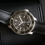 Blancpain Fifty Fathoms Nageurs de Combat model 5015E 1130 B52A Brand New Old Stock 2019 full set with box and papers available at Calibre24 Luxury Watches Perth Australia