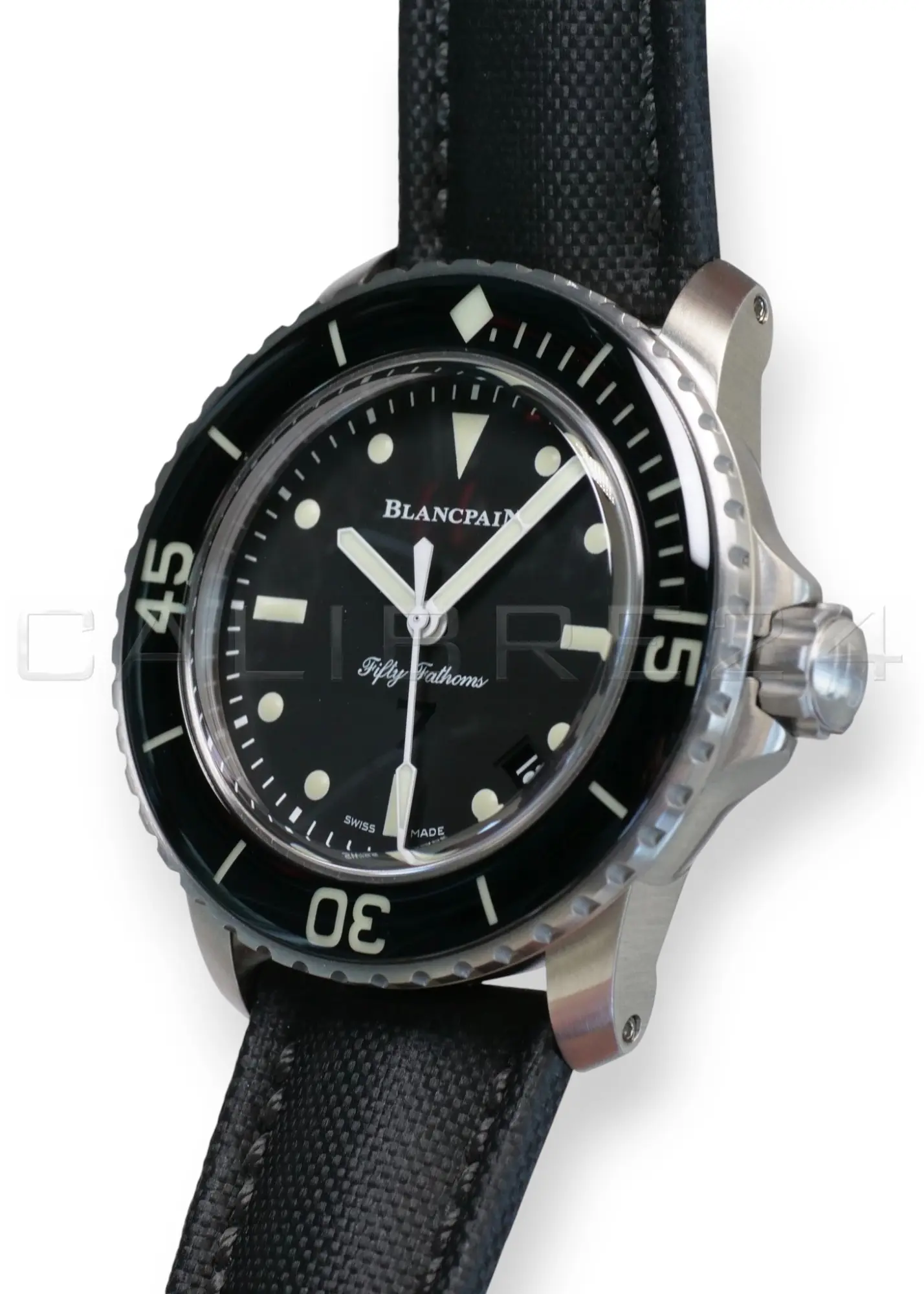 Blancpain Fifty Fathoms Nageurs de Combat model 5015E 1130 B52A Brand New Old Stock 2019 full set with box and papers available at Calibre24 Luxury Watches Perth Australia
