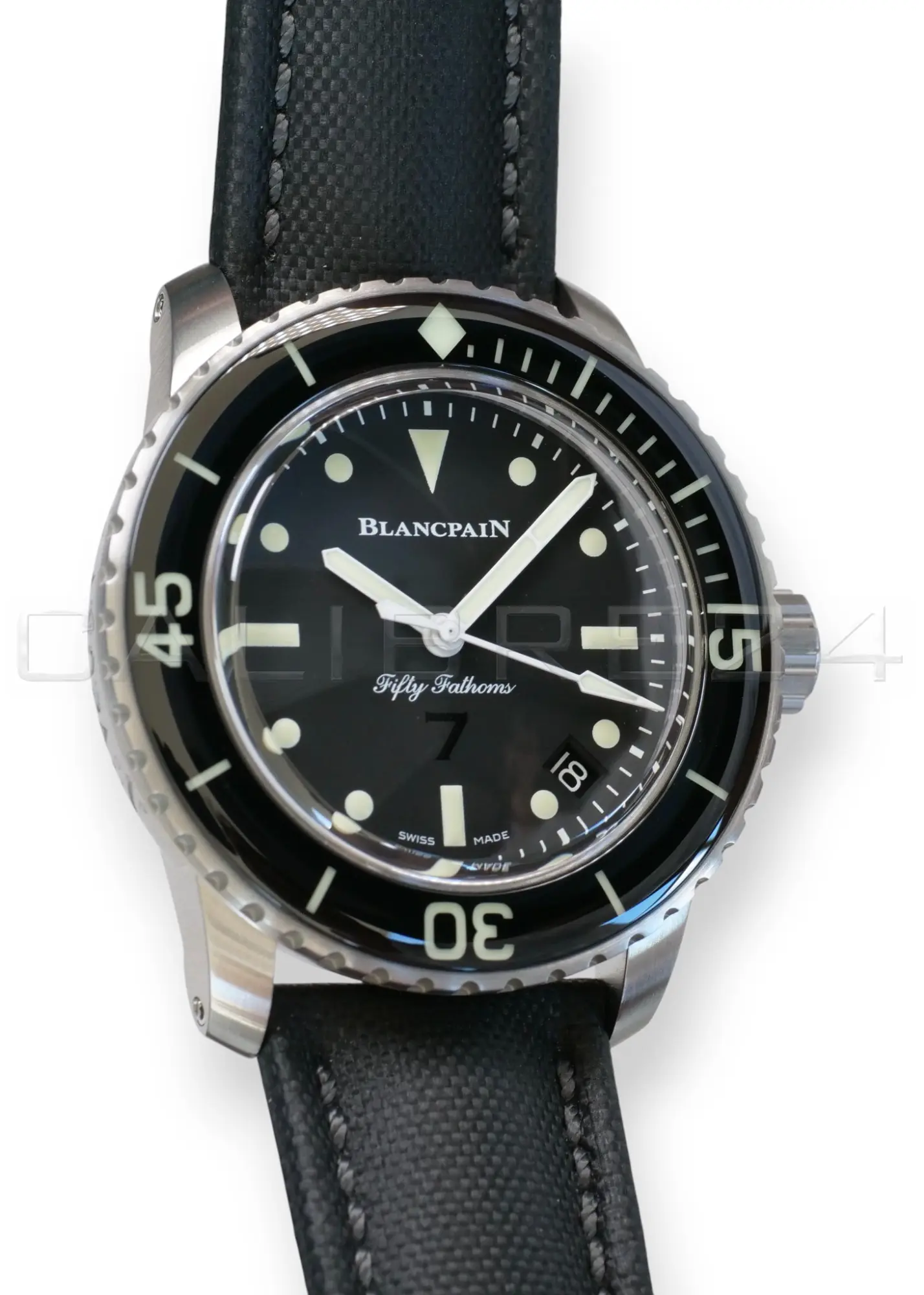 Blancpain Fifty Fathoms Nageurs de Combat model 5015E 1130 B52A Brand New Old Stock 2019 full set with box and papers available at Calibre24 Luxury Watches Perth Australia