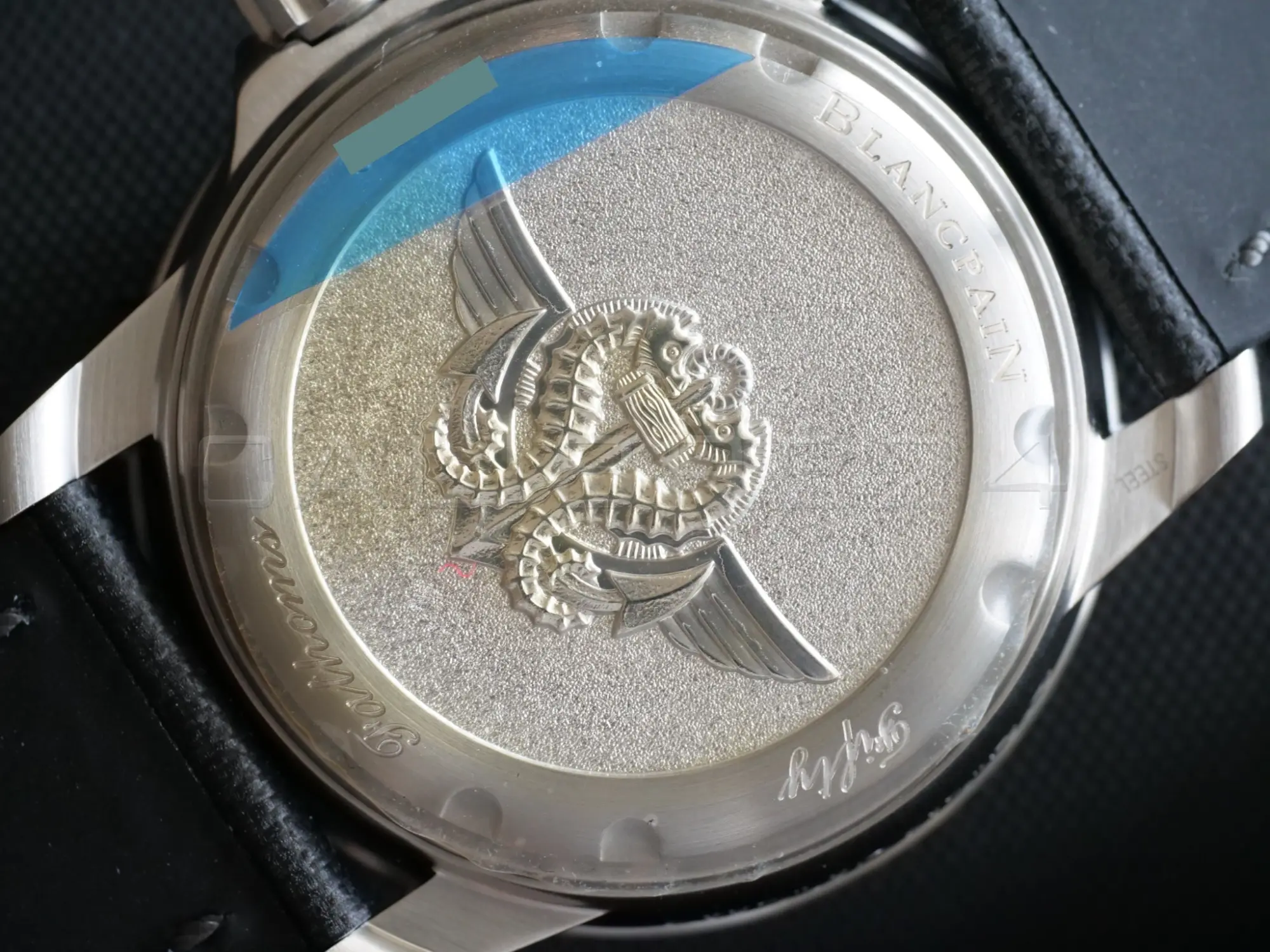 Blancpain Fifty Fathoms Nageurs de Combat model 5015E 1130 B52A Brand New Old Stock 2019 full set with box and papers available at Calibre24 Luxury Watches Perth Australia