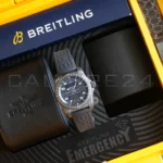 Breitling Emergency Night Vision V76325 Brand New Old Stock 2022 full set with box and papers available at Calibre24 Luxury Watches Perth Australia