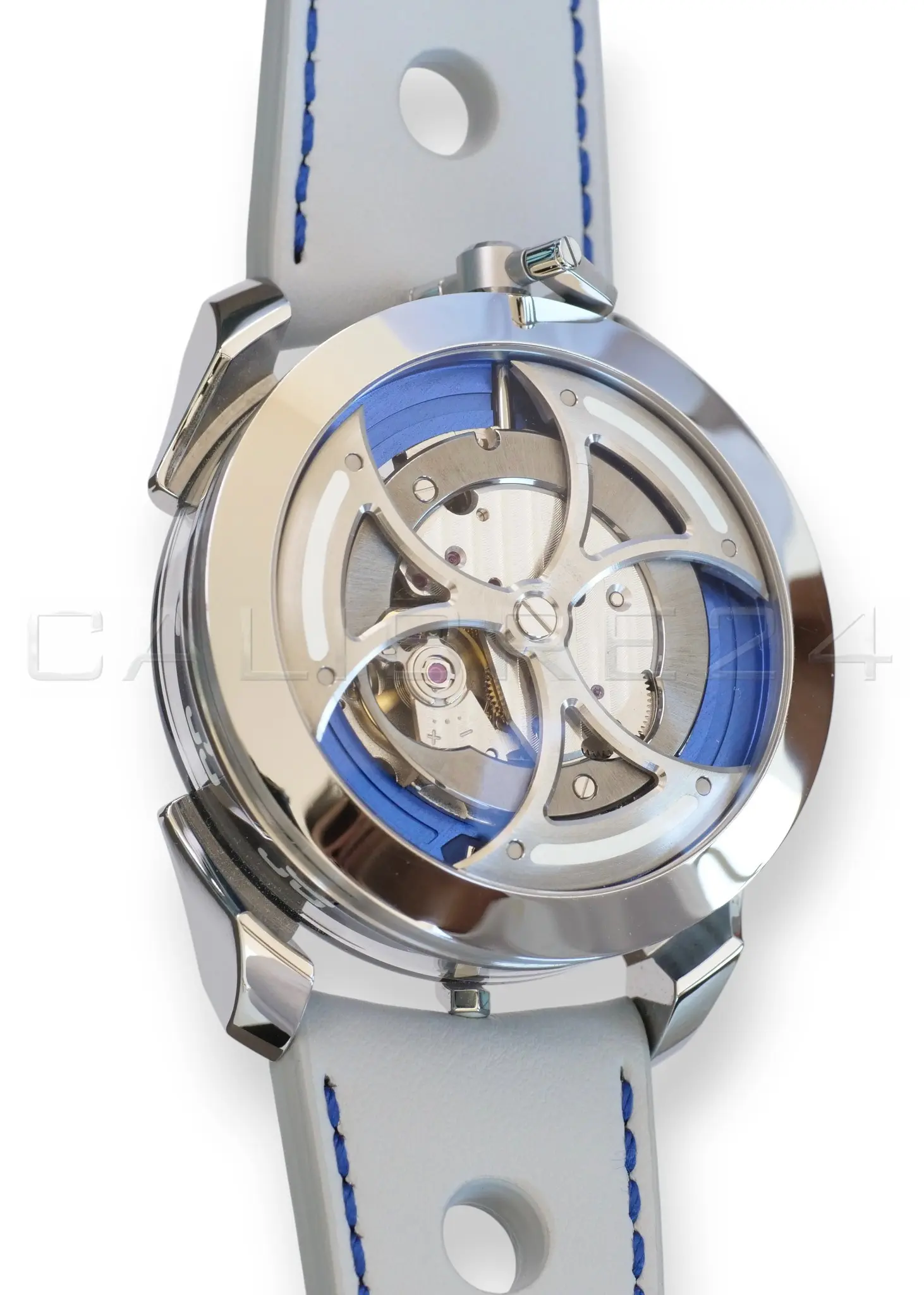 MB&F M.A.D.1 Blue Tribe & Family only version 2023 Mint Condition full set with box and papers available at Calibre24 Luxury Watches Perth Australia