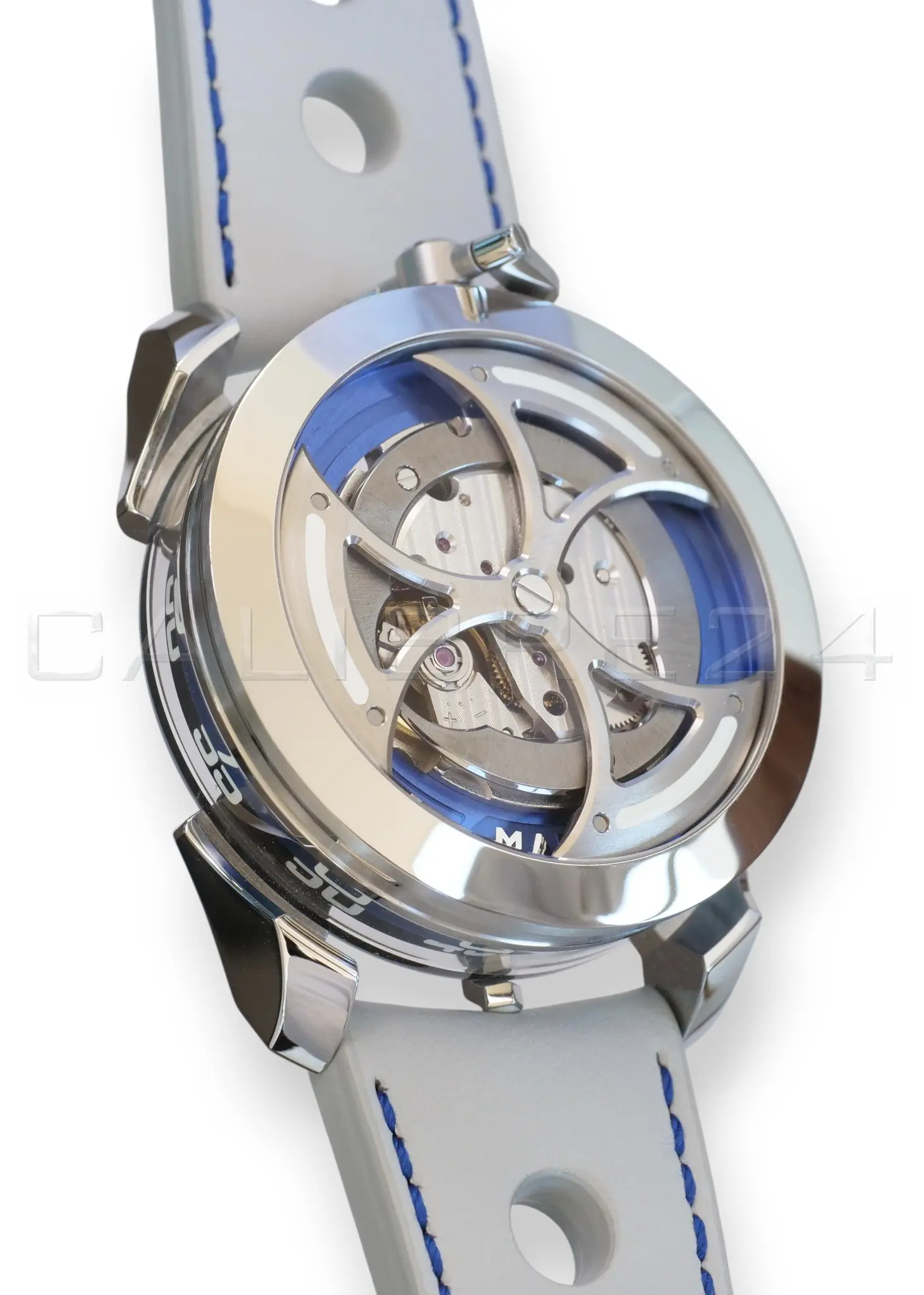 MB&F M.A.D.1 Blue Tribe & Family only version 2023 Mint Condition full set with box and papers available at Calibre24 Luxury Watches Perth Australia