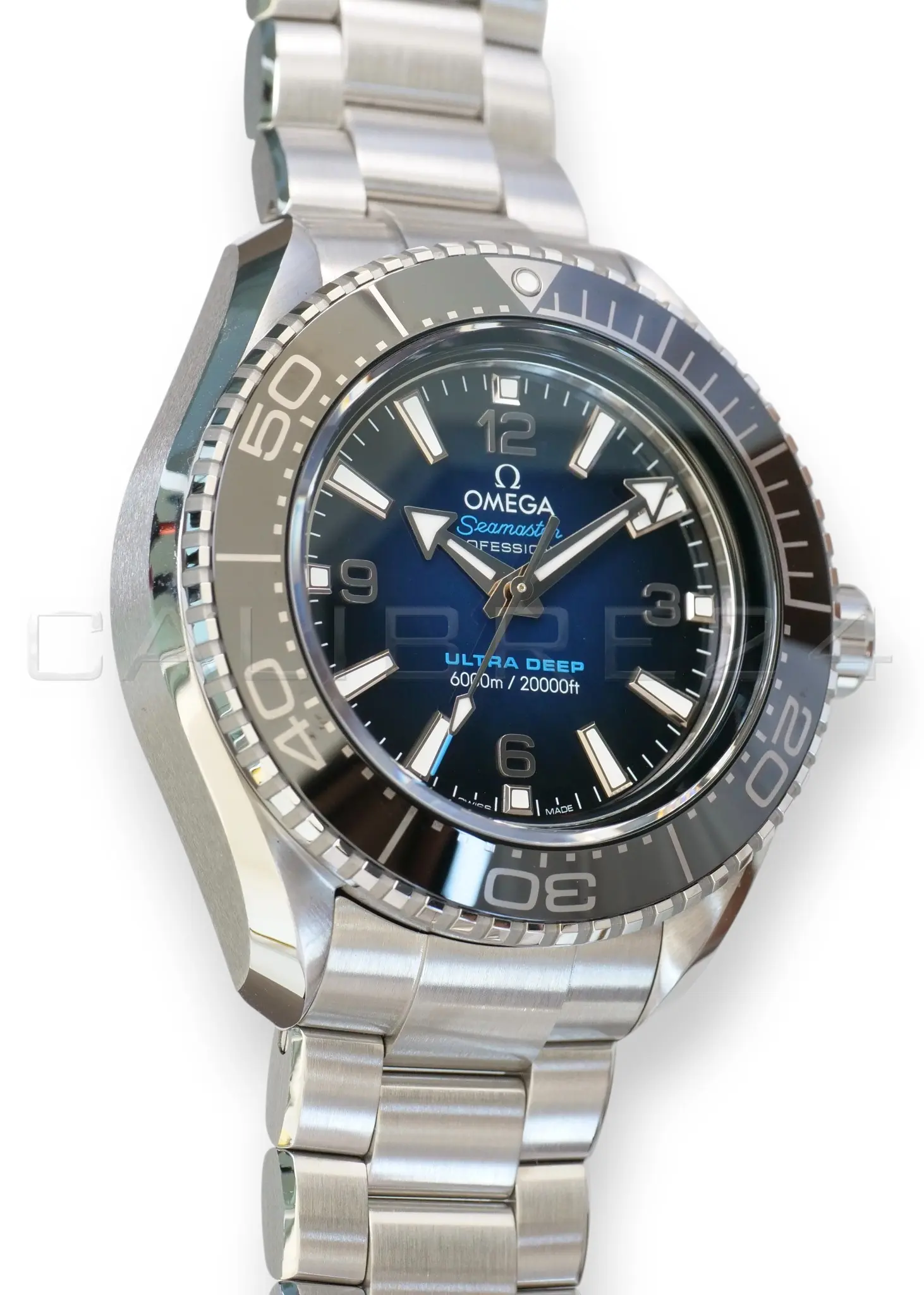 Omega Seamaster Planet Ocean 6000m Ultra Deep Brand New 2025 full set with box and papers available at Calibre24 Luxury Watches Perth Australia