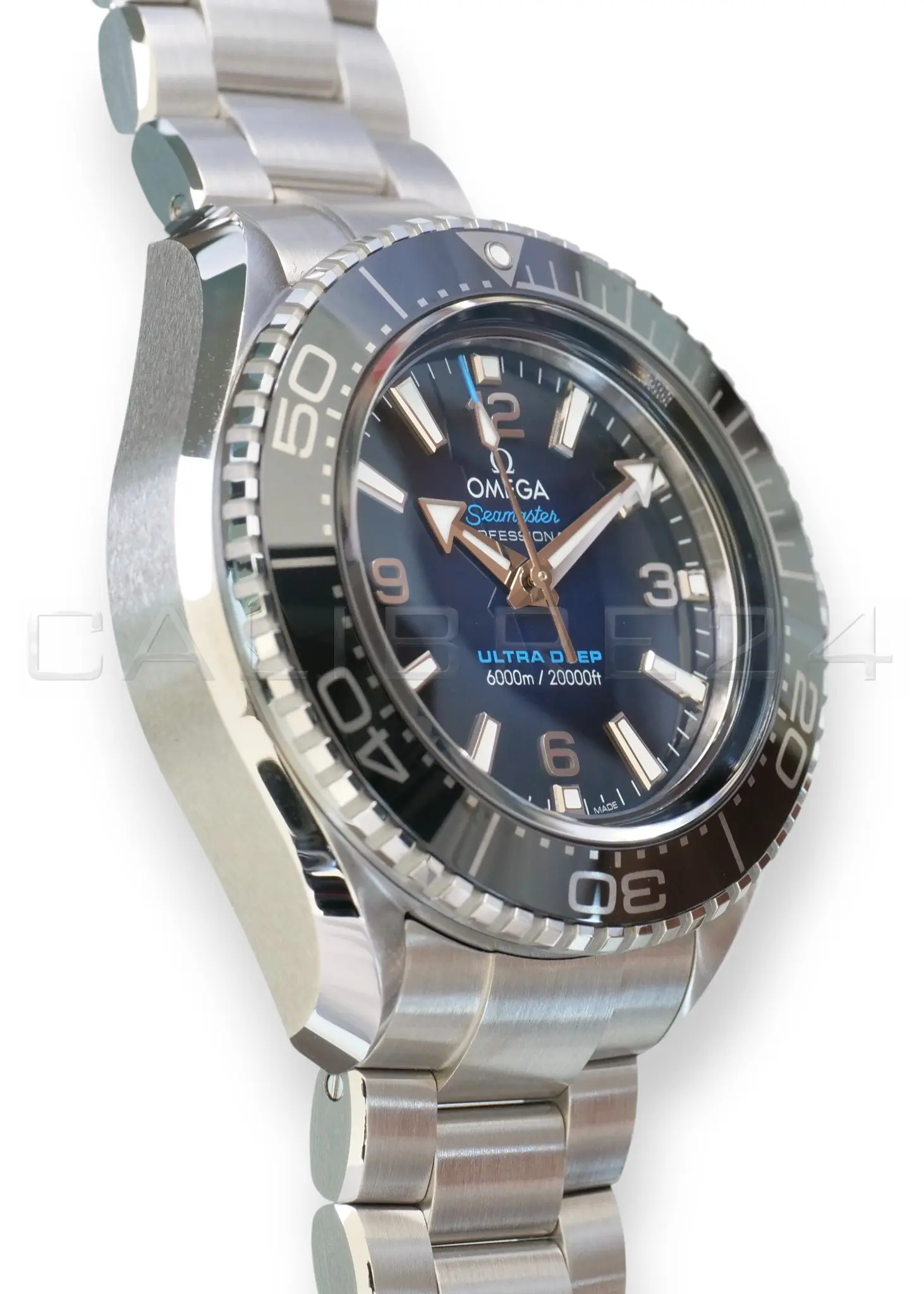 Omega Seamaster Planet Ocean 6000m Ultra Deep Brand New 2025 full set with box and papers available at Calibre24 Luxury Watches Perth Australia