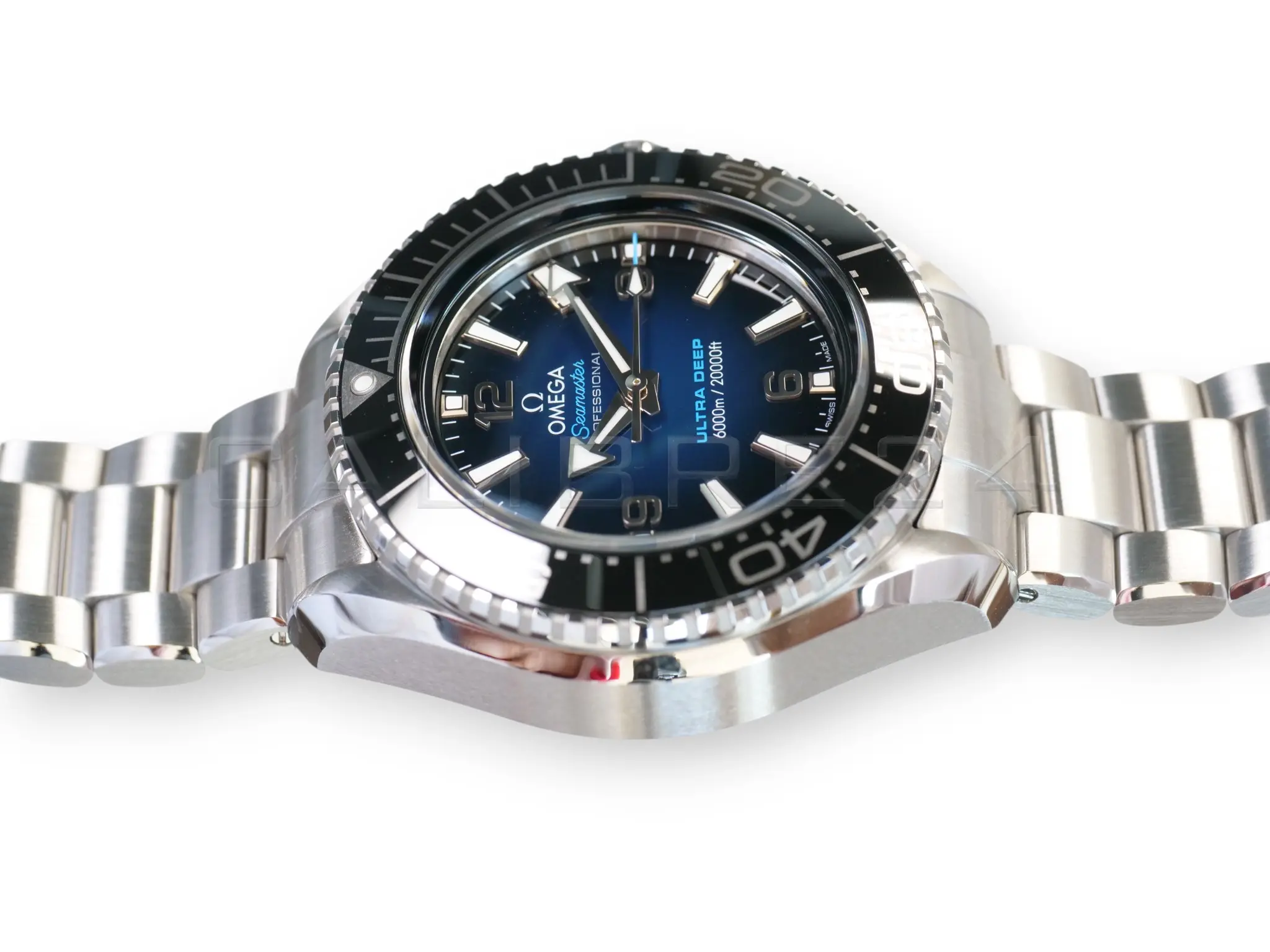 Omega Seamaster Planet Ocean 6000m Ultra Deep Brand New 2025 full set with box and papers available at Calibre24 Luxury Watches Perth Australia