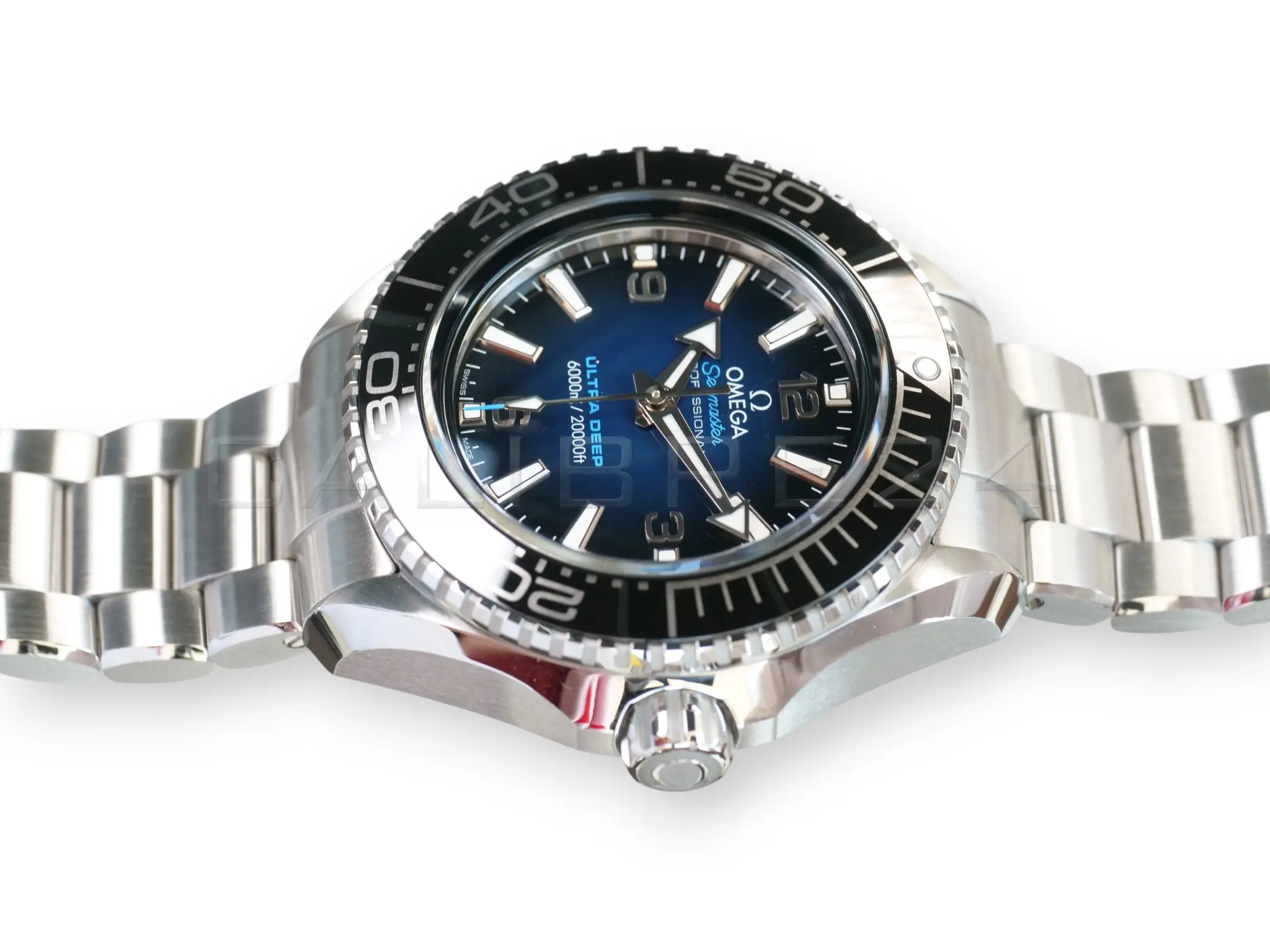 Omega Seamaster Planet Ocean 6000m Ultra Deep Brand New 2025 full set with box and papers available at Calibre24 Luxury Watches Perth Australia