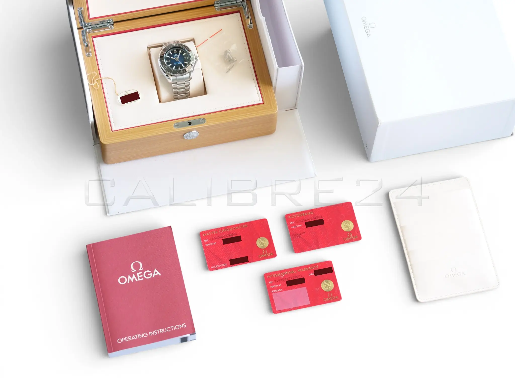 Omega Seamaster Planet Ocean 6000m Ultra Deep Brand New 2025 full set with box and papers available at Calibre24 Luxury Watches Perth Australia