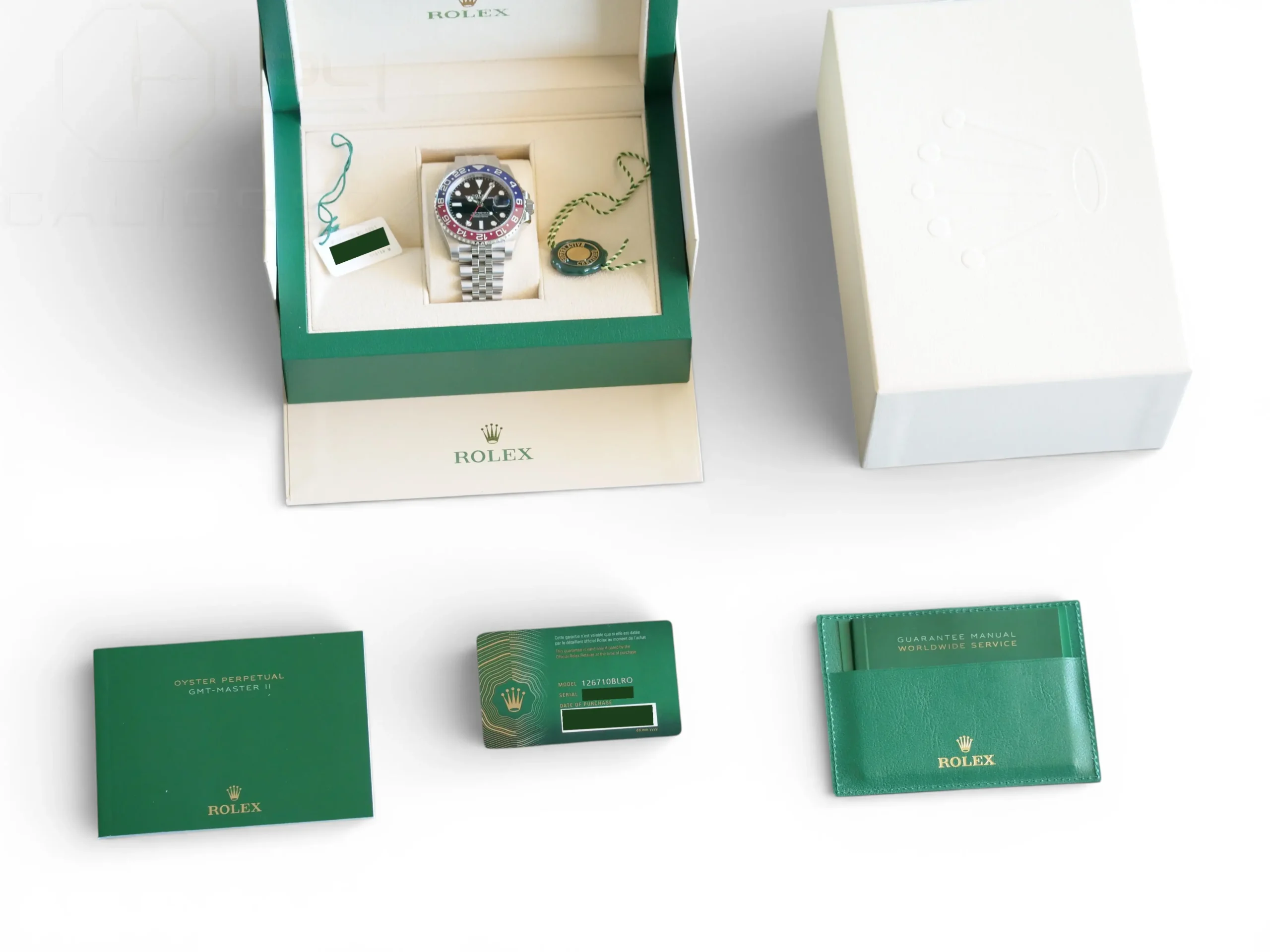 Rolex GMT Master II Pepsi 126710BLRO Jubilee Bracelet Brand New Unworn 2024 full set with box and papers for sale at Calibre24 Luxury Watches Perth Australia