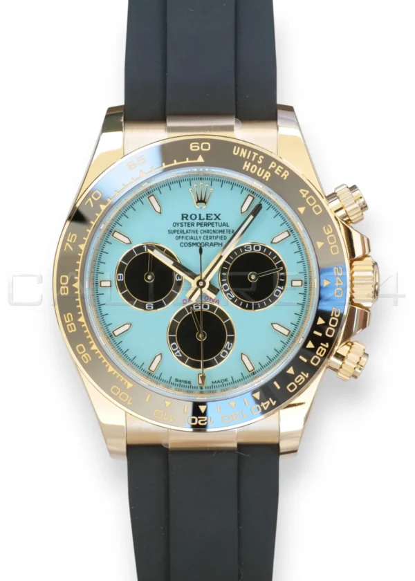 Rolex Cosmograph Daytona Tiffany Rolex Cosmograph Daytona Tiffany Dial 126518LN Local stock Brand New Unworn 2026 full set with box and papers available at Calibre264 Luxury Watches Perth Australia