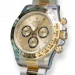 Rolex Daytona Two Tone Champagne Dial 126503 Brand New Unworn 2025 Factory Stickered full set with box and papers for sale at Calibre24 Luxury Watches Perth Australia