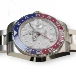 Rolex GMT Master II Pepsi Meteorite Dial Brand New Unsized Unworn with white and green tags 2025 full set with box and papers available at Calibre24 Luxury Watches Perth Australia