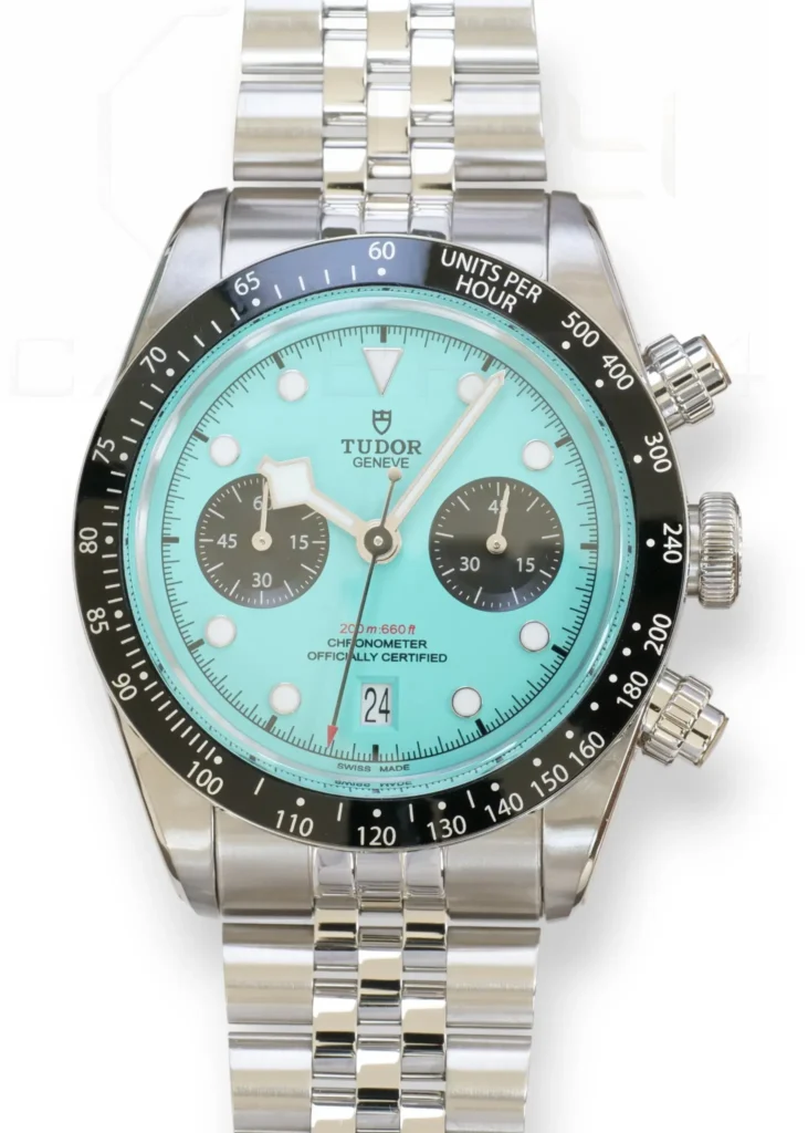 Tudor Black Bay Chrono Flamingo Blue