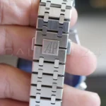 Audemars Piguet Royal Oak 26320ST white dial 2015 unpolished excellent condition full set with box and papers available at Calibre24 Luxury Watches Perth Australia