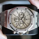 Audemars Piguet Royal Oak 26320ST white dial 2015 unpolished excellent condition full set with box and papers available at Calibre24 Luxury Watches Perth Australia